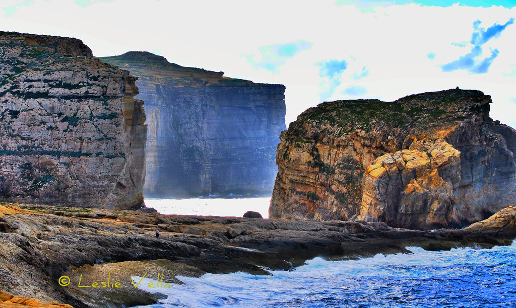 Dwejra.  Island of Gozo, Malta