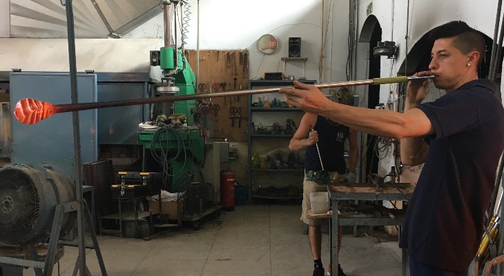 glass blowing