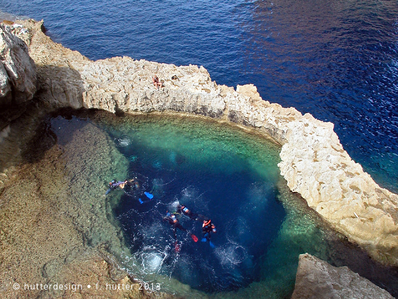 Blue Hole: Scuba Diving in Gozo