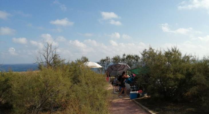 A walk around Delimara Xrobb l-Ghagin il-Hofriet